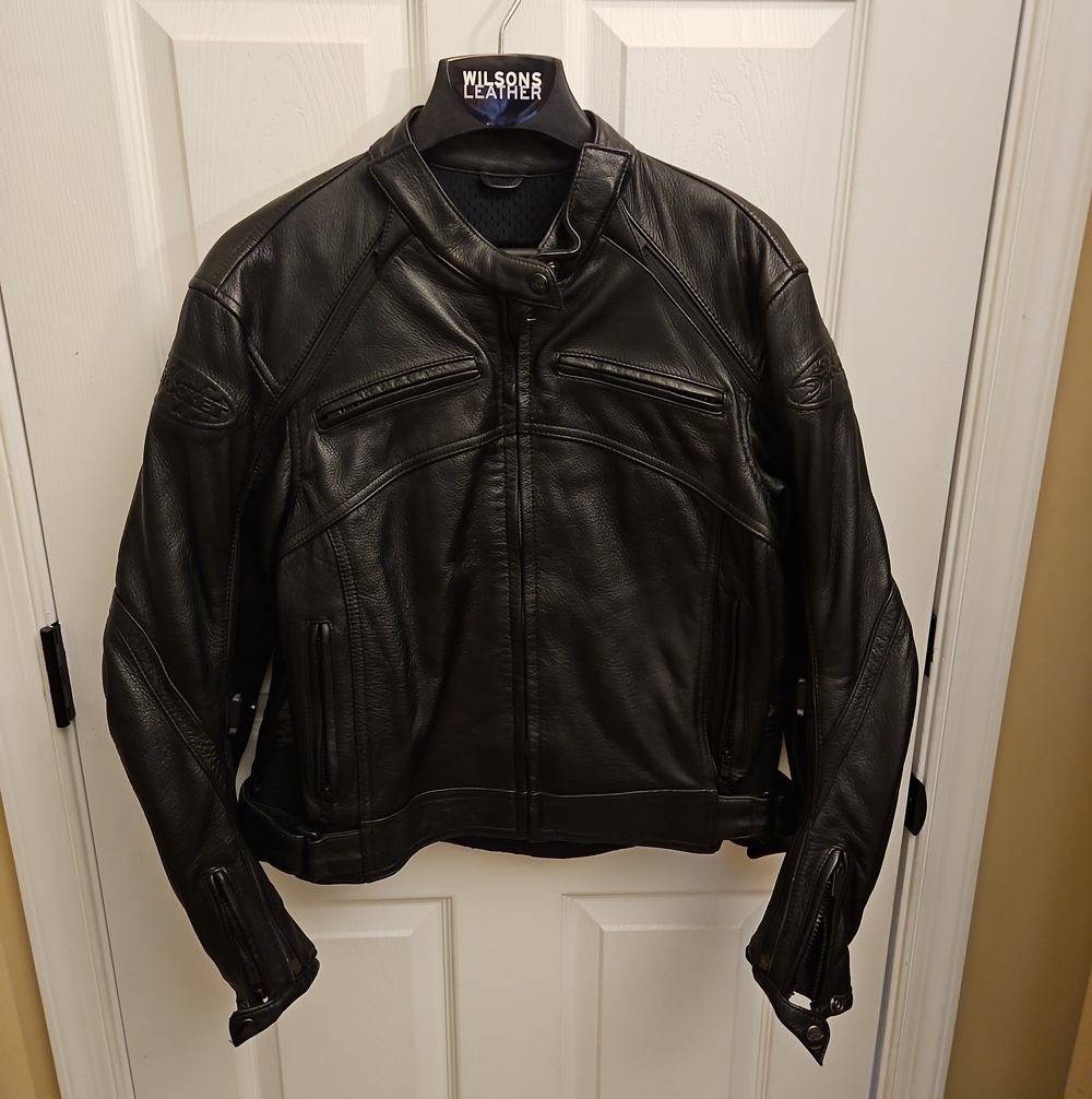 Joe Rocket Women's Sonic Leather Motorcycle Jacket